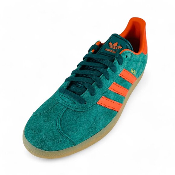 adidas Gazelle Collegiate Green Preloved Red Men's Shoes Sneakers IG6200 - Picture 9 of 9